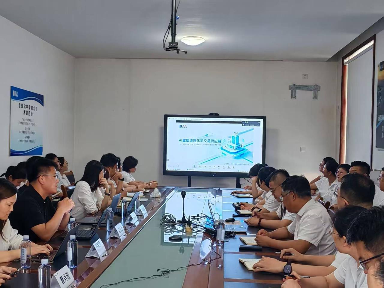 迪塔班克FDE团队携手道恩化学,共建化塑贸易AI智能经营新体系