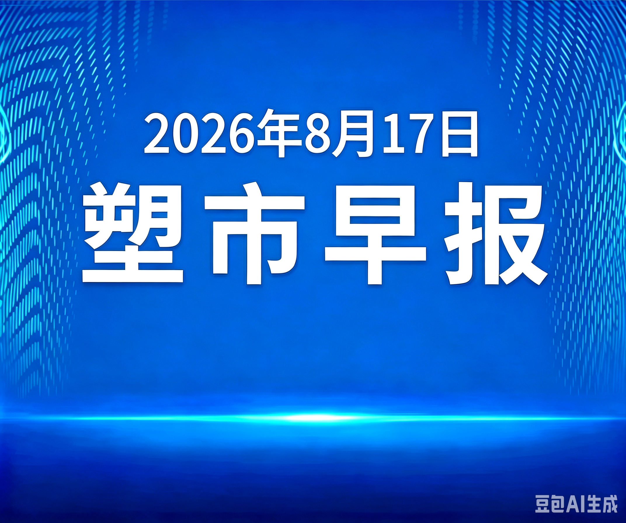 俺搜塑料市场早报 | 2026年8月17日